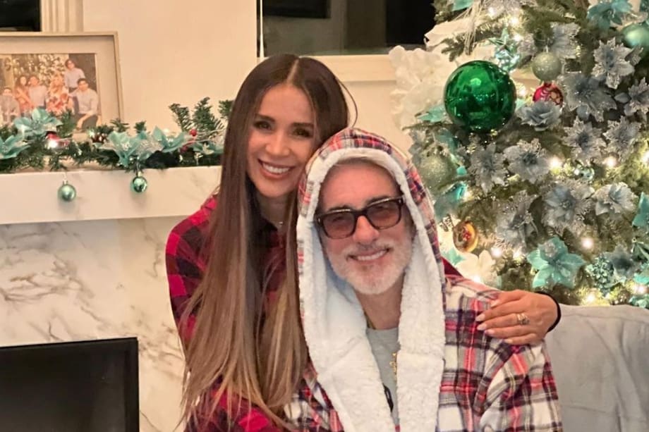 Miguel Varoni y Catherine Siachoque son amantes a la Navidad y así lo demuestran año tras año con sus celebraciones