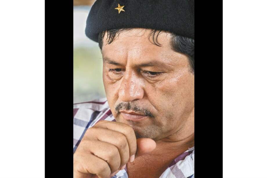 Henry Castellanos, más conocido como “Romaña”, fue comandante del frente 53 de las Farc. / AFP