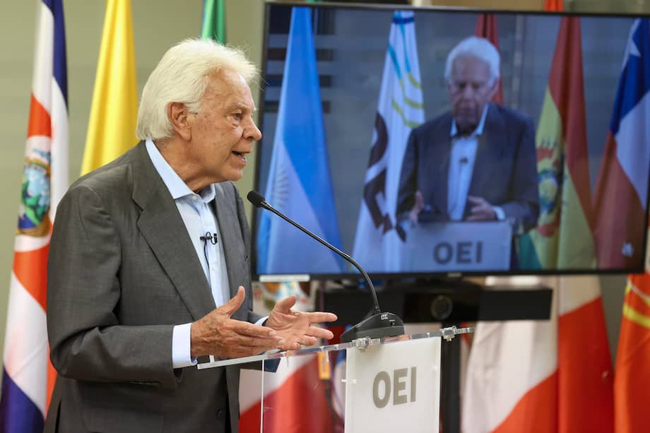 El expresidente del Gobierno español, Felipe González.