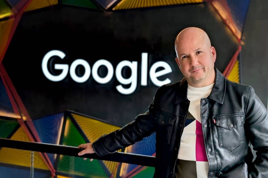 Es Edgardo Frias, director general de Google para Chile, Colombia y Perú.
