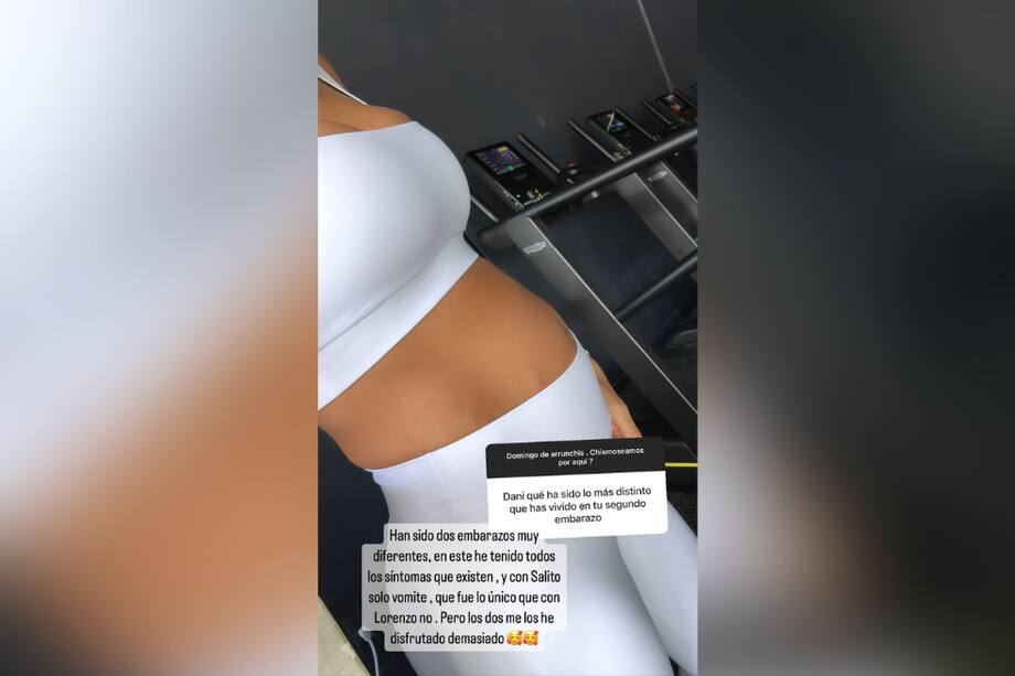 Daniela Ospina reveló la fecha en que podría nacer su segundo bebé