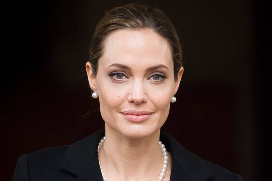 La actriz Angelina Jolie.