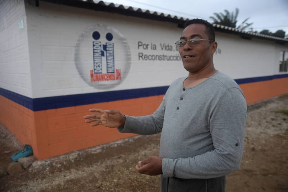 Desde 2016, Balanta se vinculó al proyecto de desminado humanitario en Mesetas (Meta). / Fotos: Gustavo Torrijos - El Espectador.