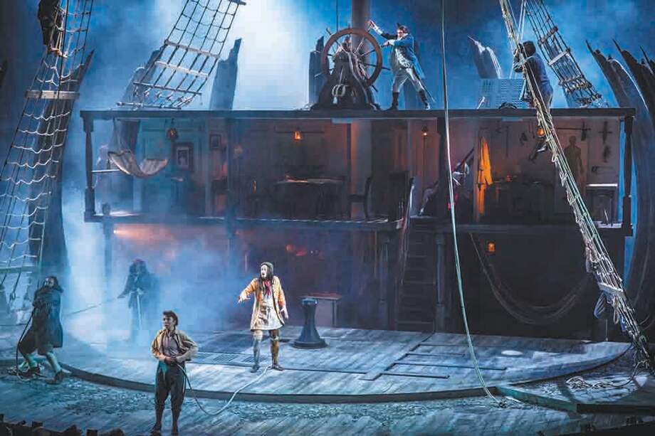 “La isla del tesoro”, obra con la que culmina el ciclo del Teatro Nacional de Londres. / Johan Persson