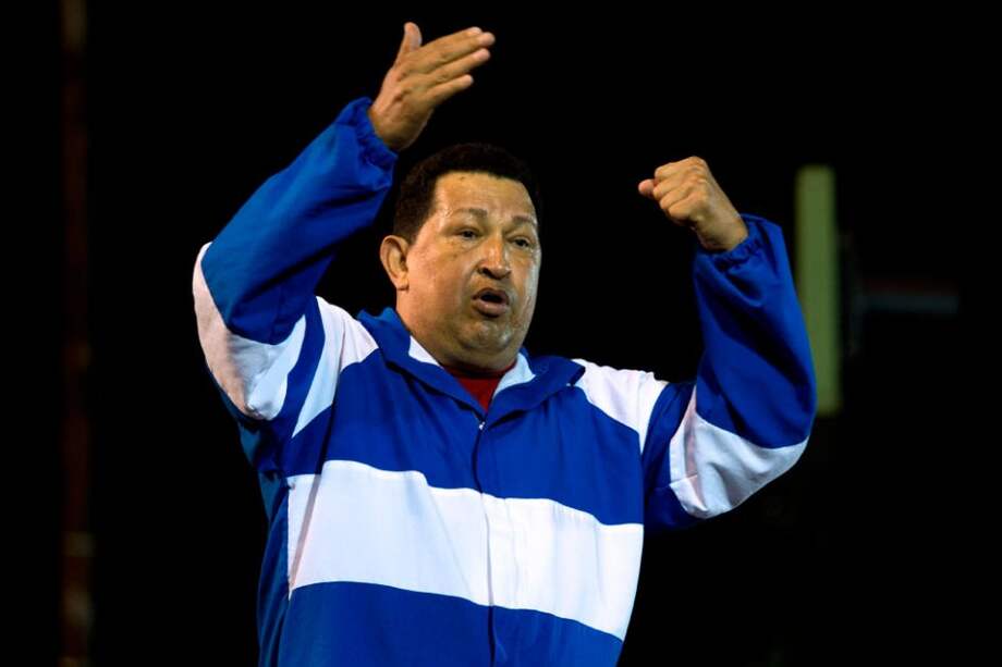 Hugo Chávez, candidato - presidente de Venezuela. Foto: AFP