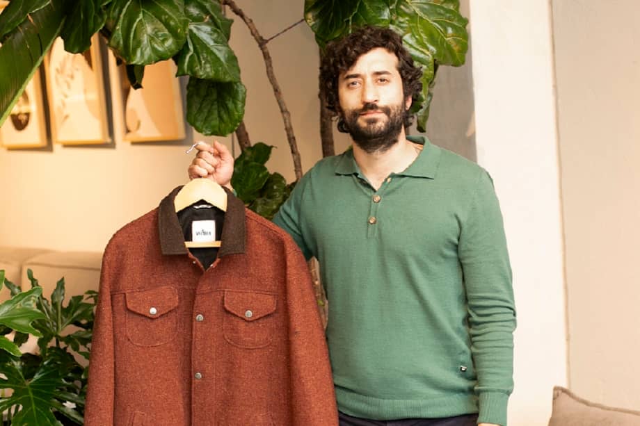 Sebastián Falla comenta que la marca tiene en su portafolio la mayoría de prendas que necesita el hombre actual. / Cortesía
