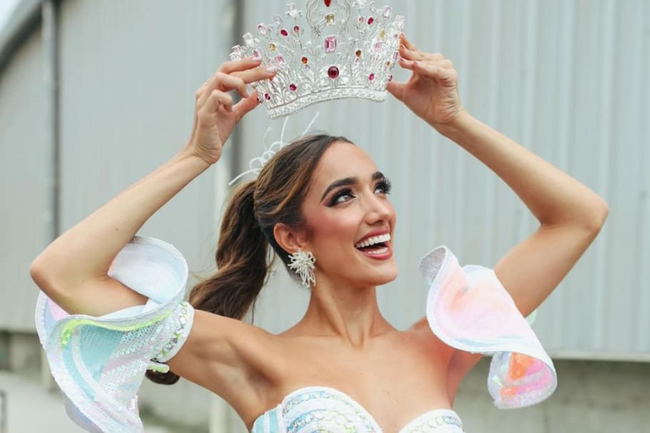 Melissa Cure, reina del Carnaval de Barranquilla.
