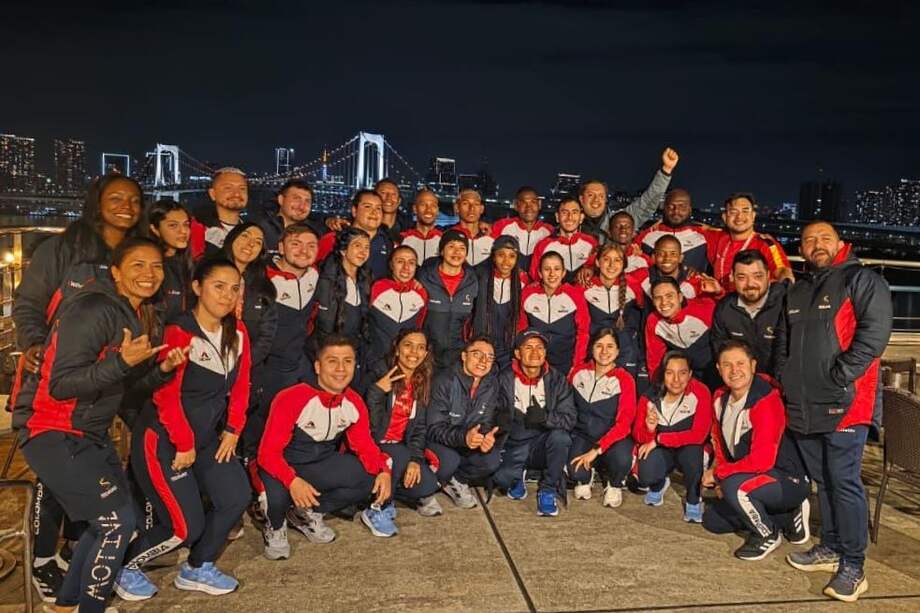 La delegación de Colombia en los Juegos Sordolímpicos de Tokio 2025.