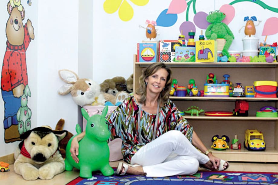 La mamá de Paola Turbay tiene un jardín infantil