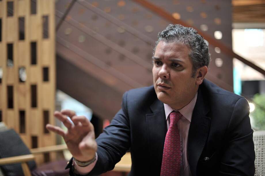 El abogado Iván Duque Márquez asumió como jefe programático del candidato Óscar Iván Zuluaga comenzando este año. / Luis Ángel - El Espectador