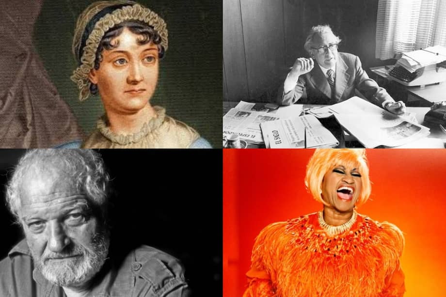 En el 2025 se conmemorará el natalicio de Jane Austen, Guillermo Cano Isaza, Enrique Buenaventura y Celia Cruz.
