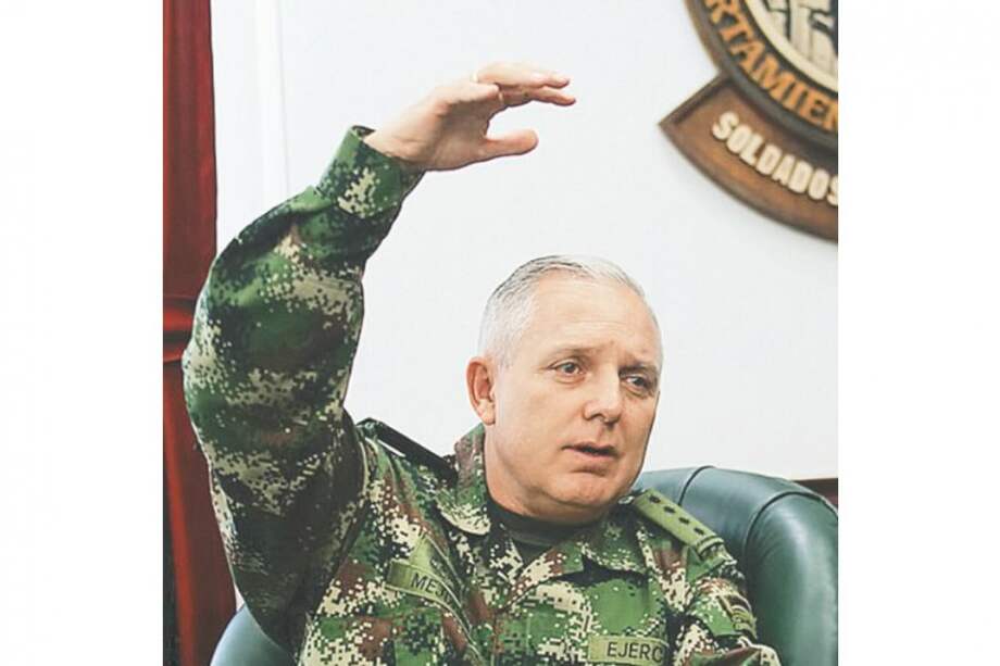 Comandante de las Fuerzas Militares, general Alberto José Mejía. / Archivo El Espectador.