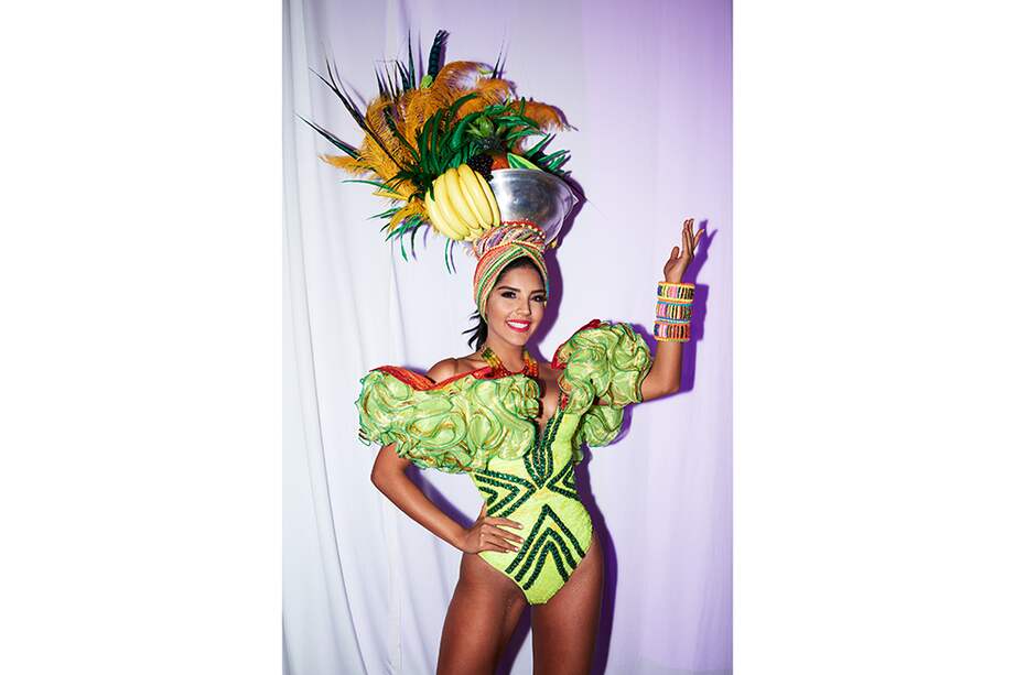 Señorita Colombia, Laura González. / AFP