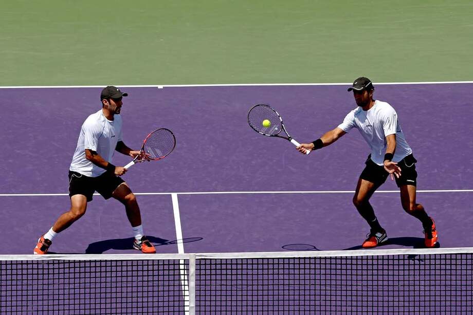 Juan Sebastián Cabal (izq.) y Robert Farah. / AFP