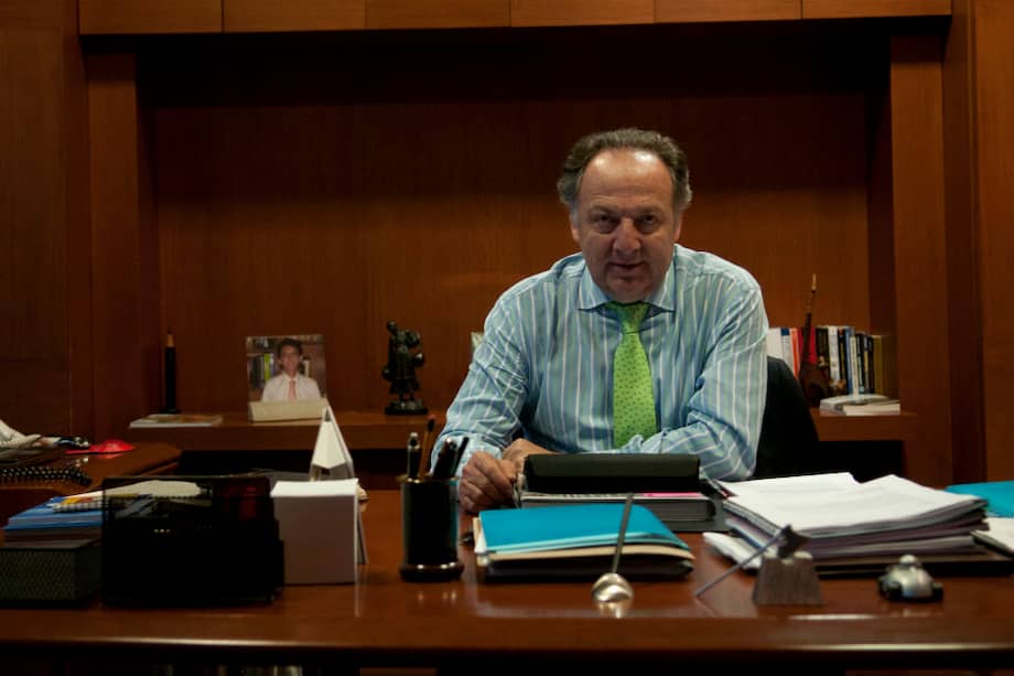 Efraín Forero es el presidente del Banco Davivienda, organización que quedará con la mayor participación tras la fusión de las dos entidades. / Archivo