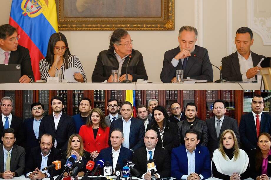 Gobierno Petro y oposición no logran acuerdos tras atentado contra Miguel Uribe Turbay.