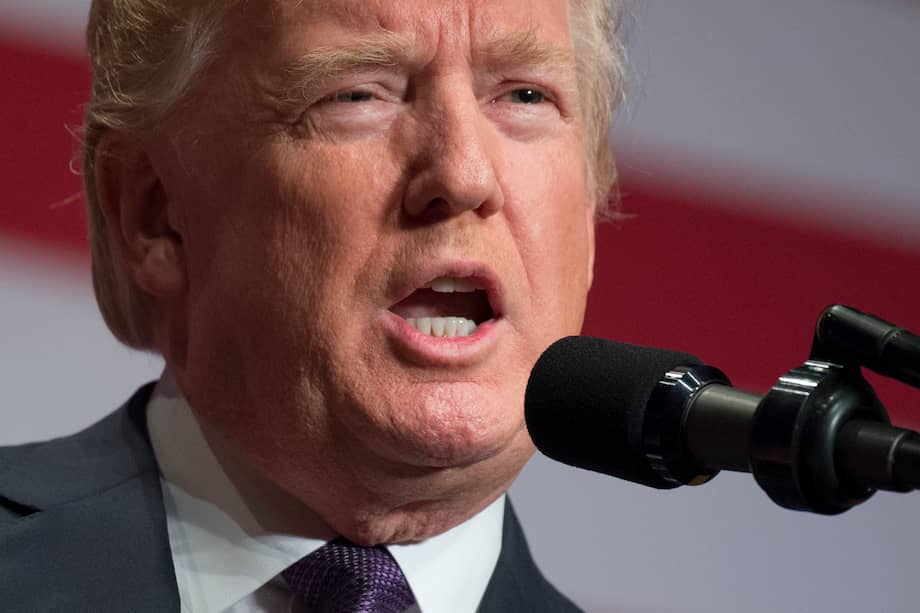 Donald Trump, presidente de Estados Unidos. / AFP
