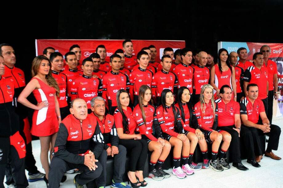 Equipo Coldeportes Claro de Ciclismo / Foto: Luis Barbosa