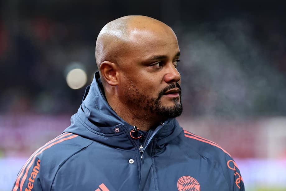 Vincent Kompany, técnico de Bayern Múnich.