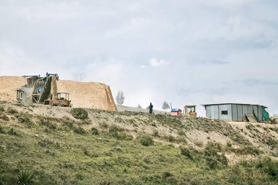 Imagen desde el barrio Jerusalén, sector Potosí, localidad Ciudad Bolívar, al suroccidente de Bogotá. / Óscar Pérez - El Espectador