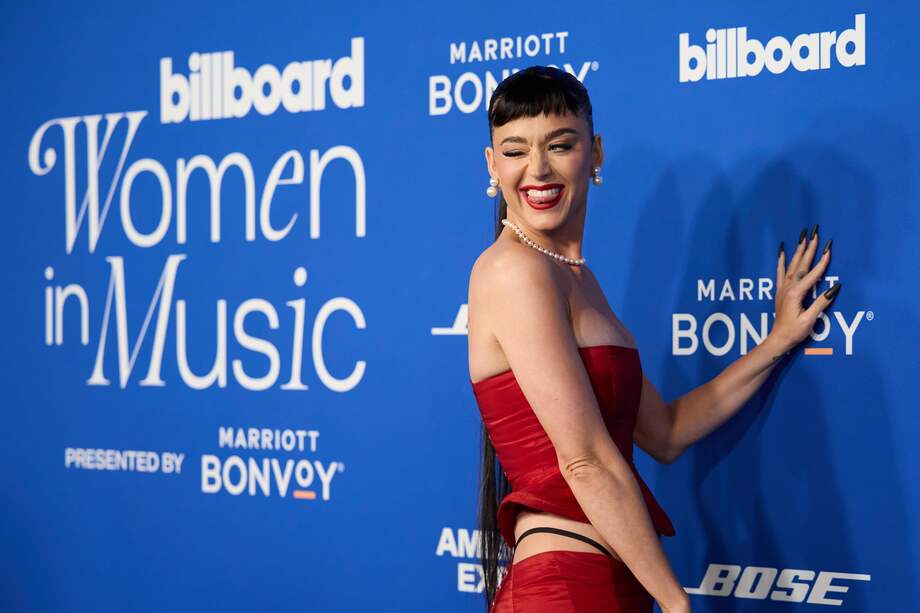Katy Perry ha sido premiada en este certamen entre ocasiones, una como "Mejor Colaboración" y dos como "Video del año". EFE/EPA/ALLISON DINNER