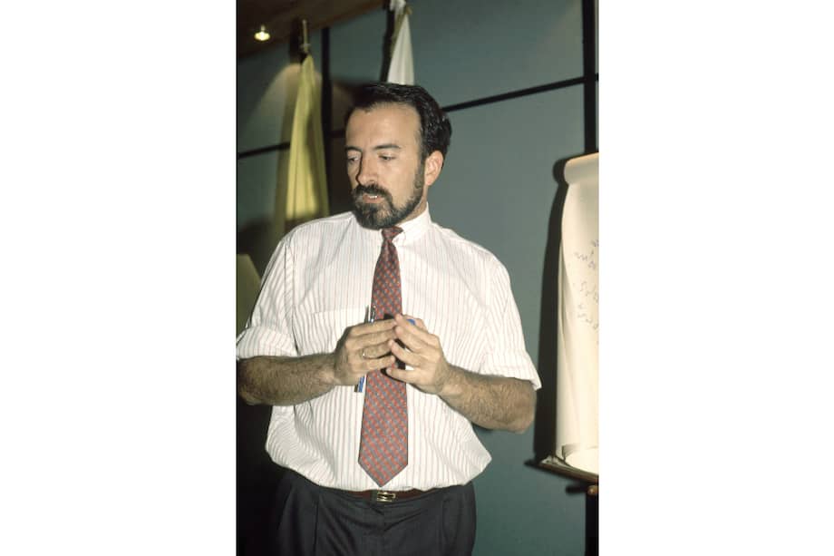 El entonces ministro de Protección Social, Juan Luis Londoño de la Cuesta. / Archivo El Espectador