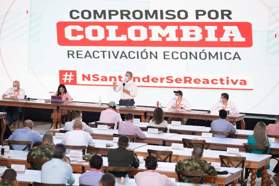 Compromiso por Colombia es el nuevo formato de los talleres Construyendo País. En esta ocasión, el presidente visitó Norte de Santander.