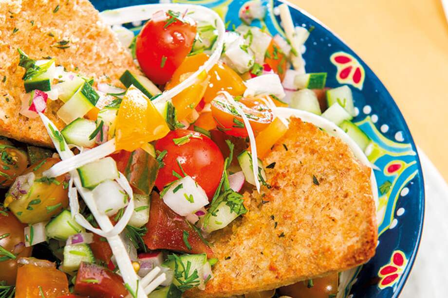 Receta del día: Ensalada de palmitos con variedad de tomates