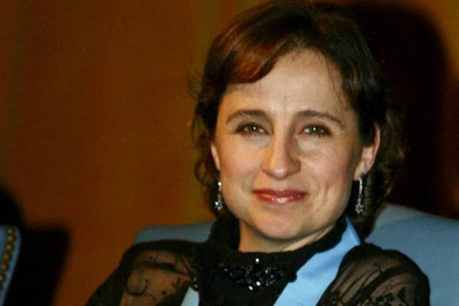 Periodista mexincana Carmen Aristegui.