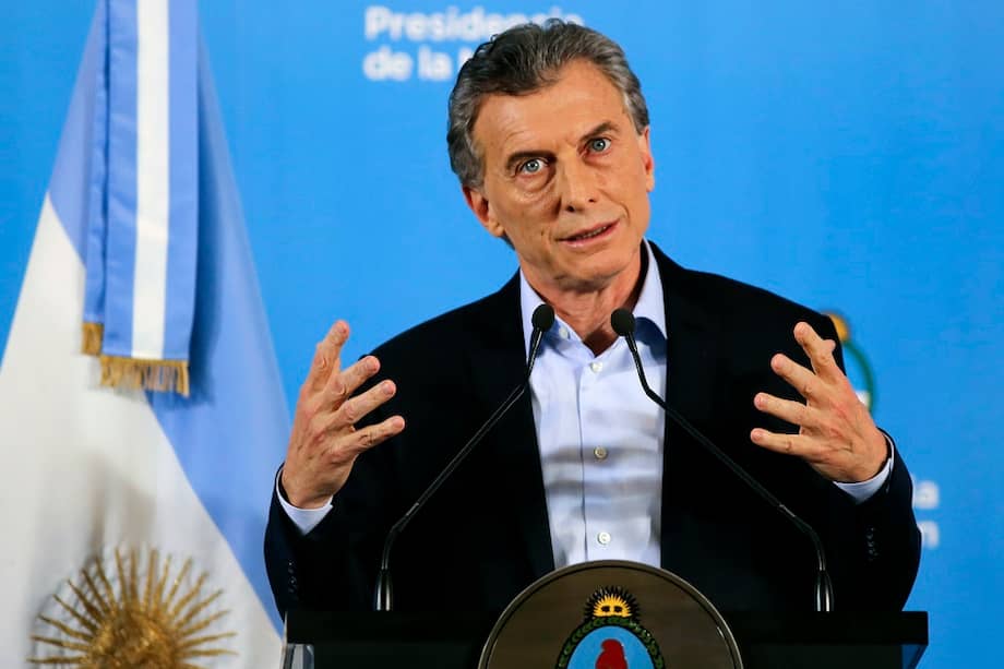 El presidente de Argentina, Mauricio Macri. / AFP