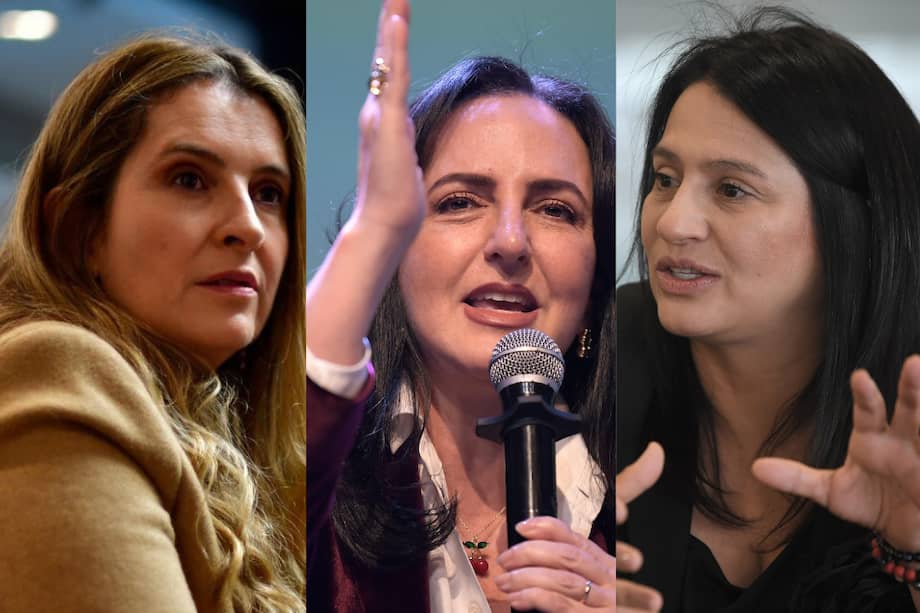 Entre las senadoras Paloma Valencia, María Fernanda Cabal y Paola Holguín se definirá la candidata del Centro Democrático.