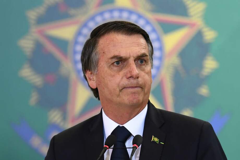 Jair Bolsonaro, presidente de Brasil. / AFP