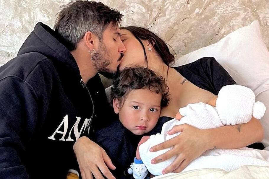 El jueves pasado, Luisa Fernanda W dio a luz a su segundo hijo, Domenic, fruto de su amor con Pipe Bueno.