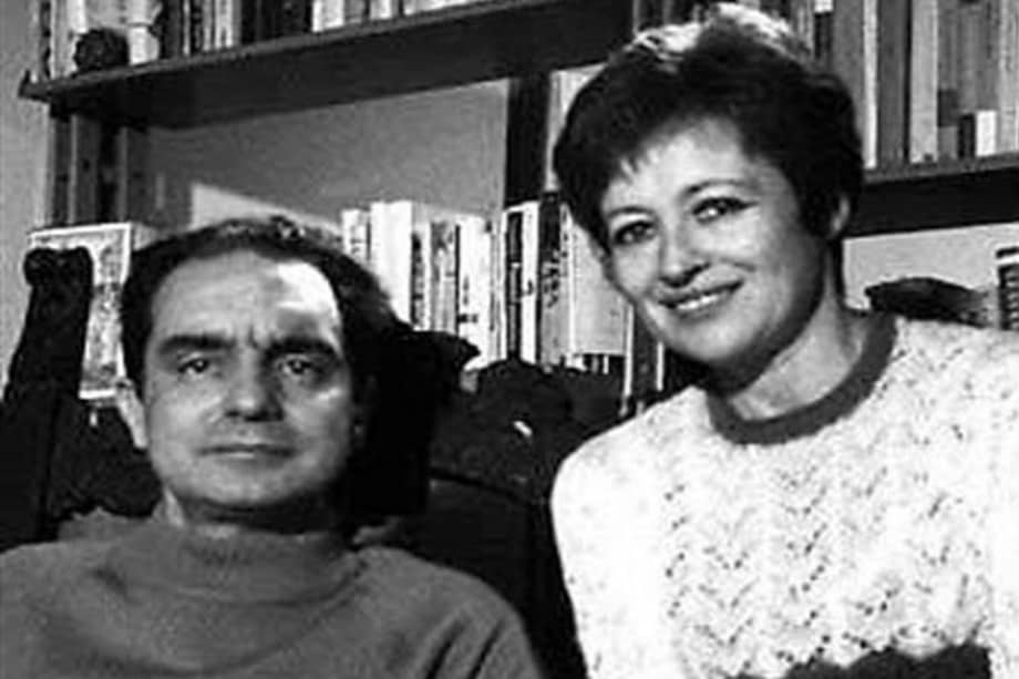 Esther Judith Singer (Chichita Calvino) al lado de su pareja Italo Calvino, con quien se casó en La Habana (Cuba) en 1964. / Cortesía
