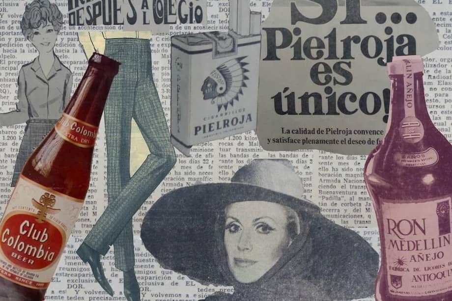 Collage con las tendencias colombianas en 1969. / Diana Carolina Velasco y Gabriela Martínez.