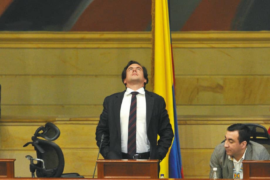 Rodrigo Lara, presidente de la Cámara, uno de los grandes opositores de la reforma política. / Gustavo Torrijos - El Espectador