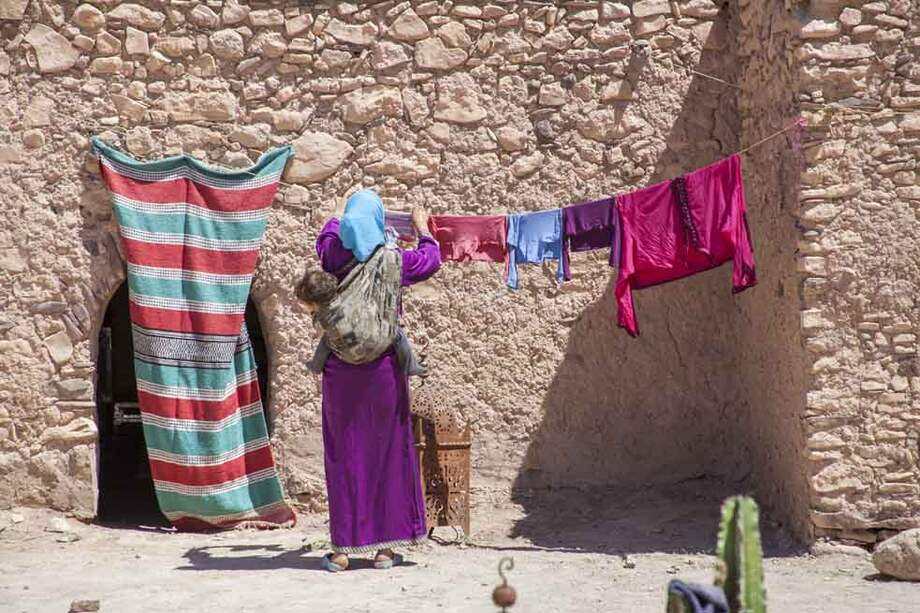 Las mujeres bereberes son las encargadas del hogar. Ellas mandan en casa. / Fotos: Diego Lurduy - Caracol Televisión (Ver galería)