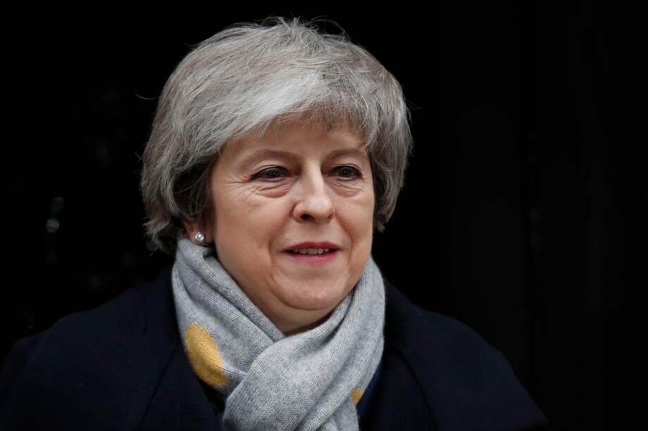 Theresa May, primera ministra británica. / AFP