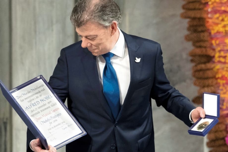 Juan Manuel Santos, un Nobel para un estratega