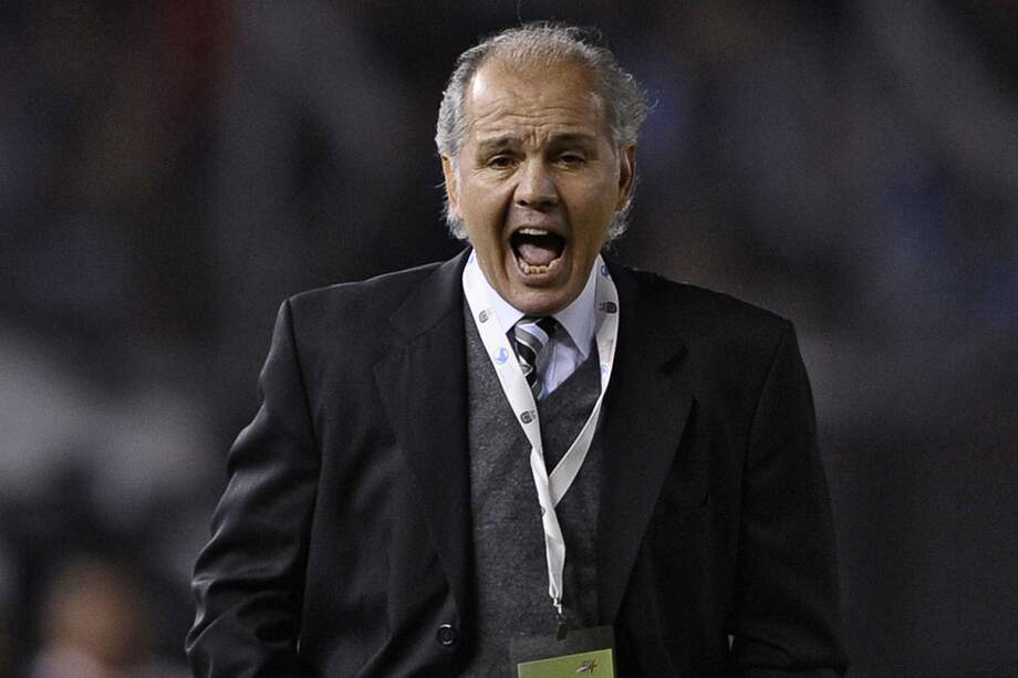 Alejandro Sabella, técnico de Argentina. / AFP