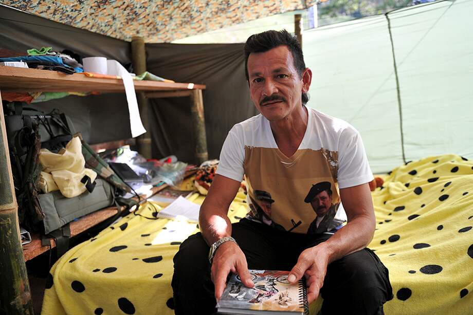 Cadete era el comandante del Frente 27 de las Farc. / Mauricio Alvarado