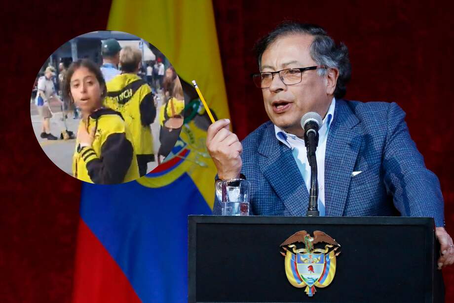 El presidente Petro reaccionó a nuevo video en el que critican a su esposa y a su hija.