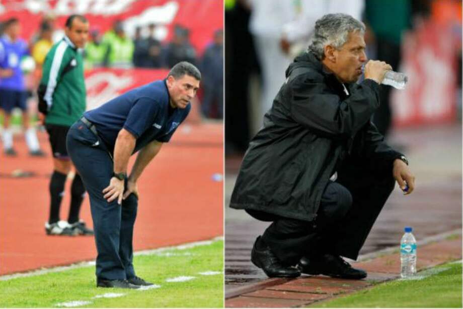 Luis F. Suárez y Reinaldo Rueda, técnicos colombianos. / Archivo El Espectador