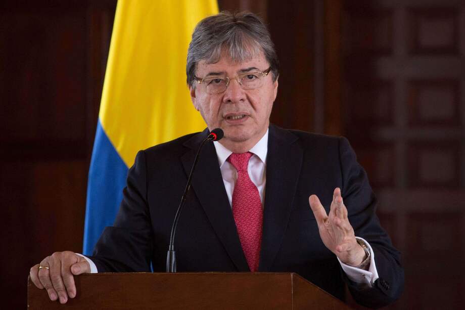 El ministro de Defensa, Carlos Holmes Trujillo. / Cortesía