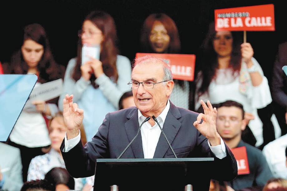 El candidato del liberalismo, de momento, ha dicho que va solo a primera vuelta. / EFE