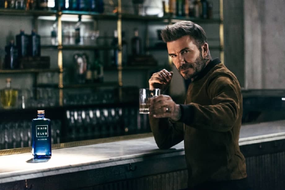 David Beckham dice que es un admirador del fútbol colombiano y que recuerda el partido en el que conoció a Carlos Valderrama. / Cortesía: Diageo