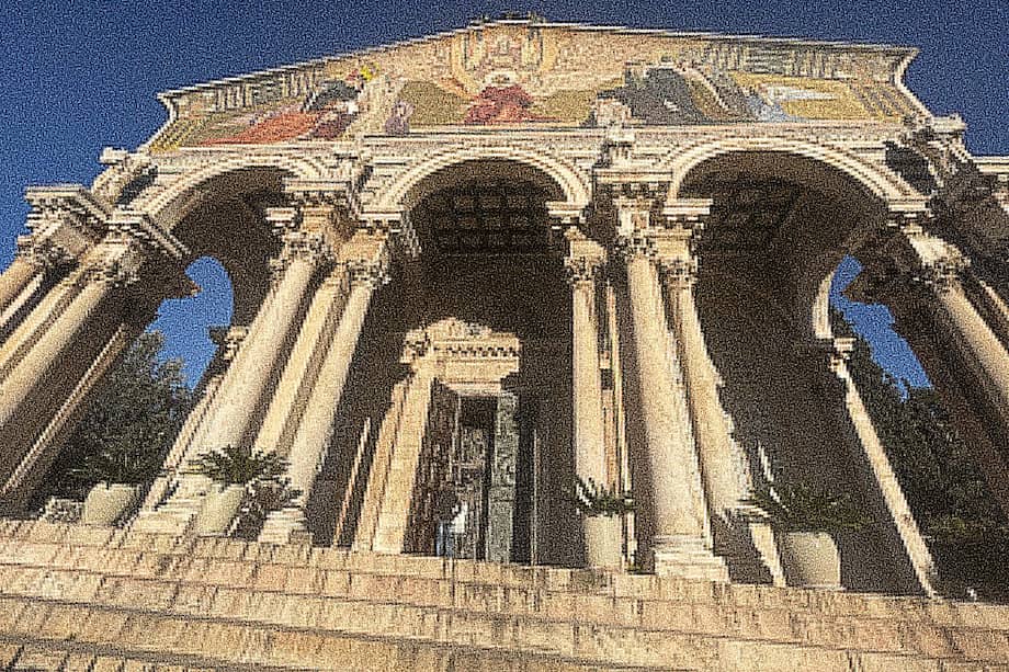 Basílica de Getsemaní, o Iglesia de las Naciones o Iglesia de la Agonía en Tierra Santa.