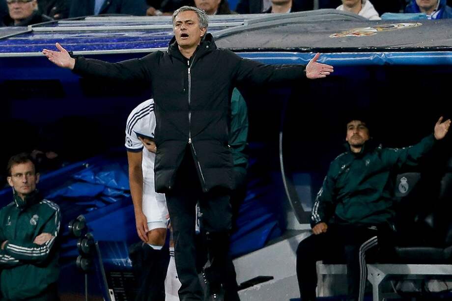 José Mourinho, técnico del Real Madrid. / EFE