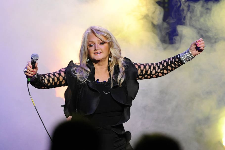 La cantante británica Bonnie Tyler.