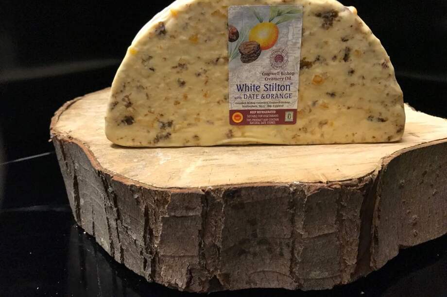 White Stilton Gold, el segundo queso más costoso del mundo.